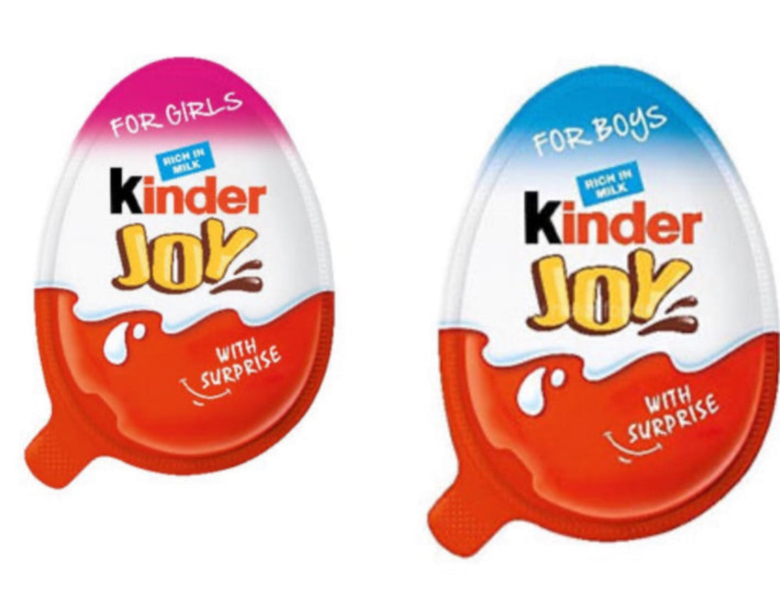 FEB DATE 48pk Kinder Joy Boy & Girl SPECIAL