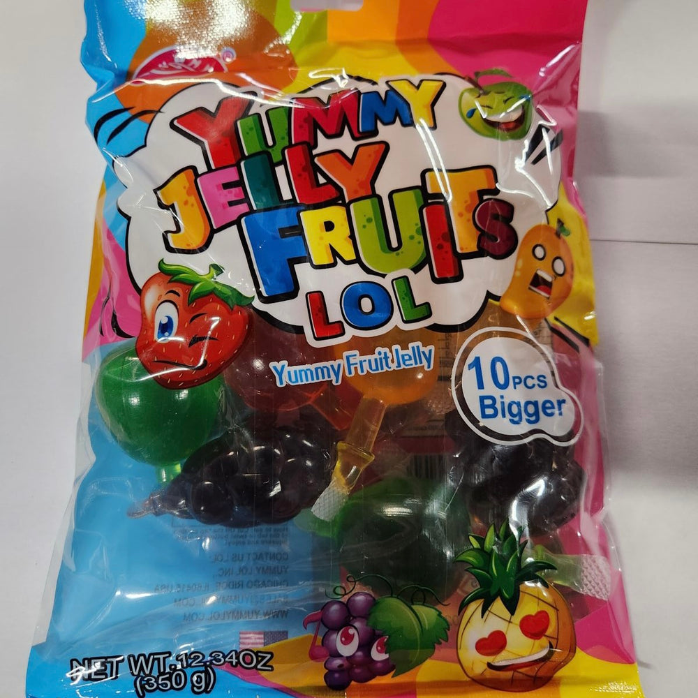 24pk 12.4oz YUMMY JELLY FRUITS LOL