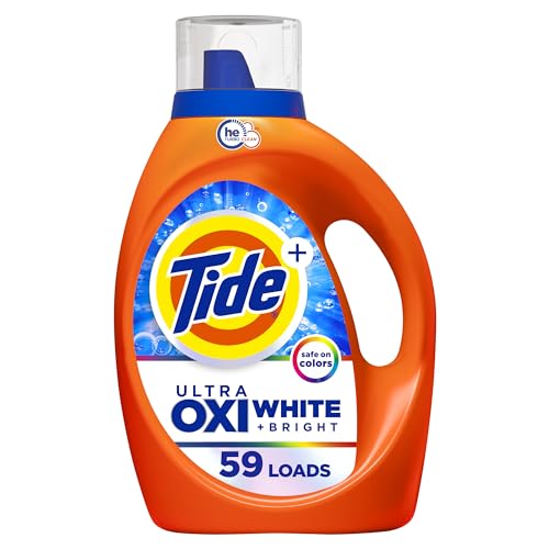 Tide - Liquid Detergent - H.E Ultra Oxi White Bright - 84 Oz