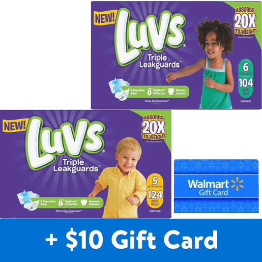 Luvs Diapers - Size 5 - 148 Ct