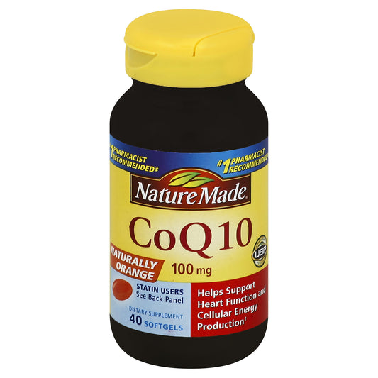 Nature Made - Coq10 100 Mg 40 Softgels