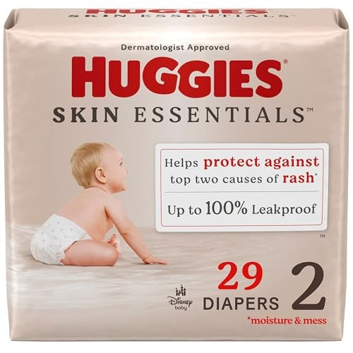 Huggies Diapers - Skin Essentials - Size 2 - 29Ct