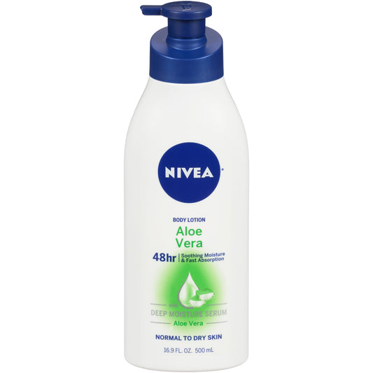 Nivea Body Lotion - Aloe Vera - 16.9 Oz