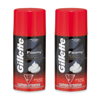 Gillette Shave Foam - Foamy Regular - 11 Oz