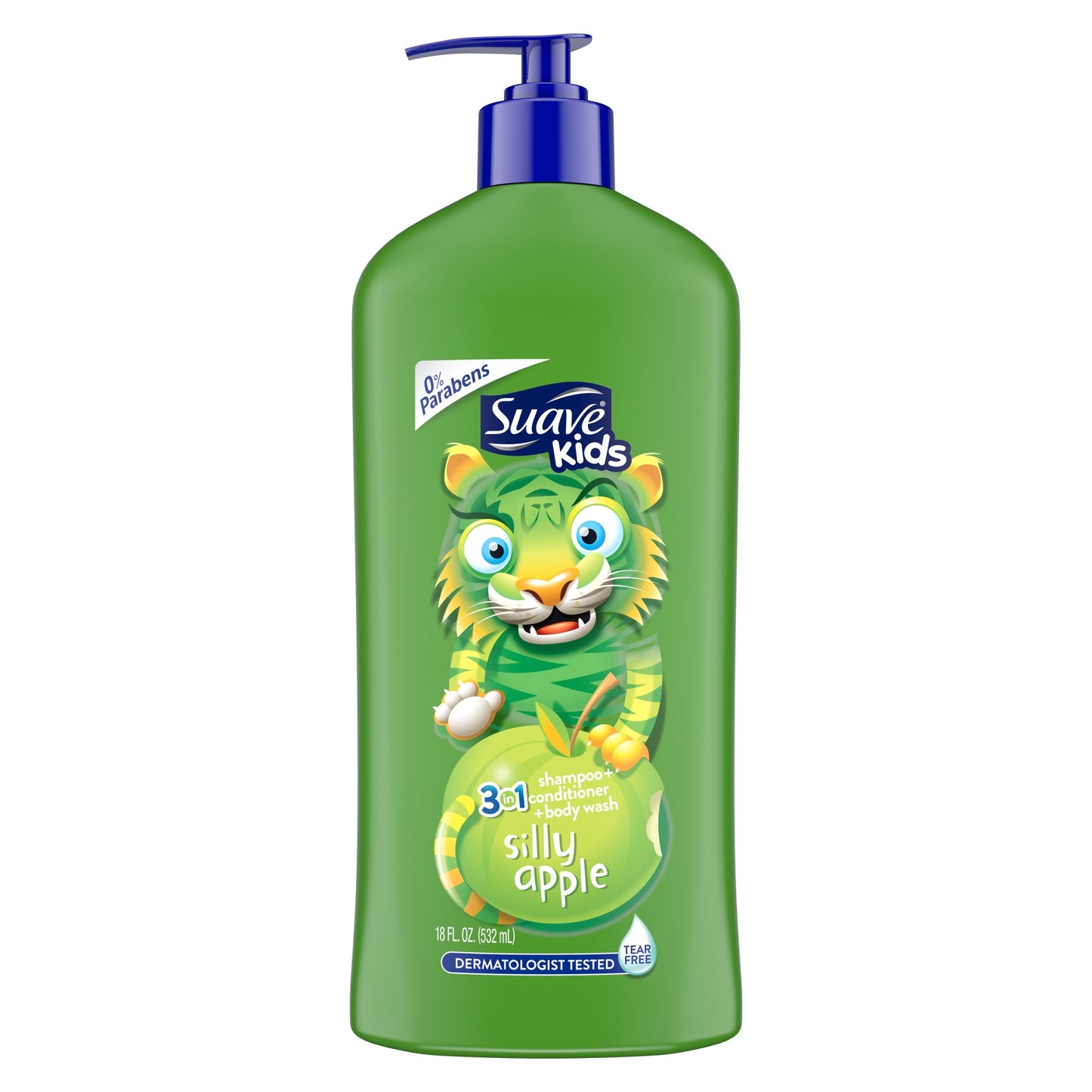 Suave Shampoo - Kids 3In1 - Apple - 18 Fl Oz