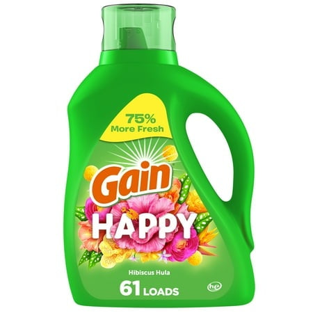 Gain Liquid Detergent - Hibiscus Hula - 88 Floz