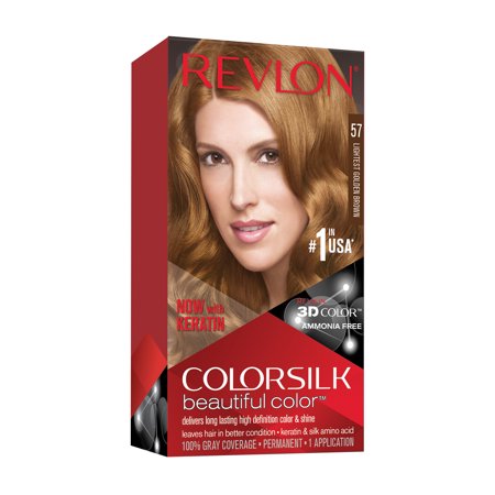 Revlon Hair Color - Color Silk - #57 Light Golden Brown