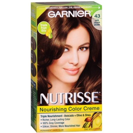 Garnier Hair Color - Nutrisse Classic - Drk Gldn Brw (Cocbean) #43