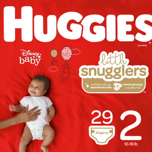 Huggies Diapers - Little Snugglers - Size 2 - 29 Ct