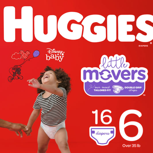 Huggies Diapers - Little Movers - Size 6 - 16 Ct