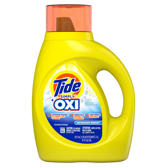 Tide - Liquid Detergent - Refreshing Breeze - 31 Floz