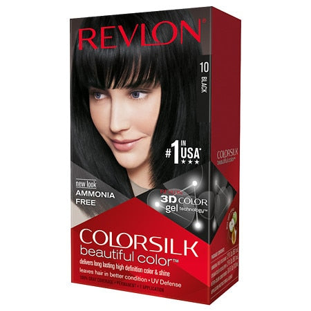 Revlon Hair Color - Color Silk - #10 Black