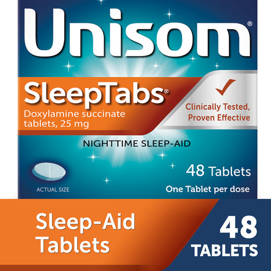 Unisom - Sleep Tabs Doxylamine Succinate 25Mg 48 Tablets