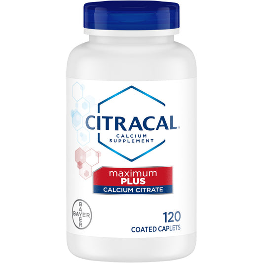 Citracal - Maximum Plus 120 Coated Caplets Calcium Supplement