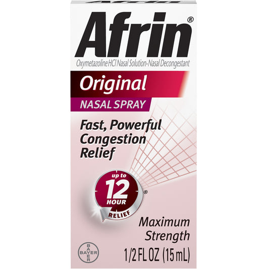 Afrin - Congestion Relief - Original - 0.5 Oz