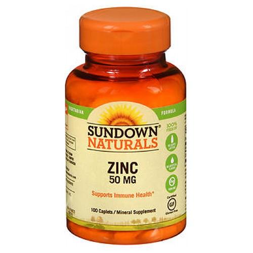 Sundown Vitamins - Essential Zinc 50 Mg Caplets 100 Caplets