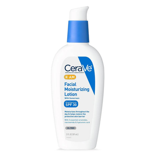 Cerave - Facial Moisturizing Lotion - Sunscreen Oil Free - 3Oz