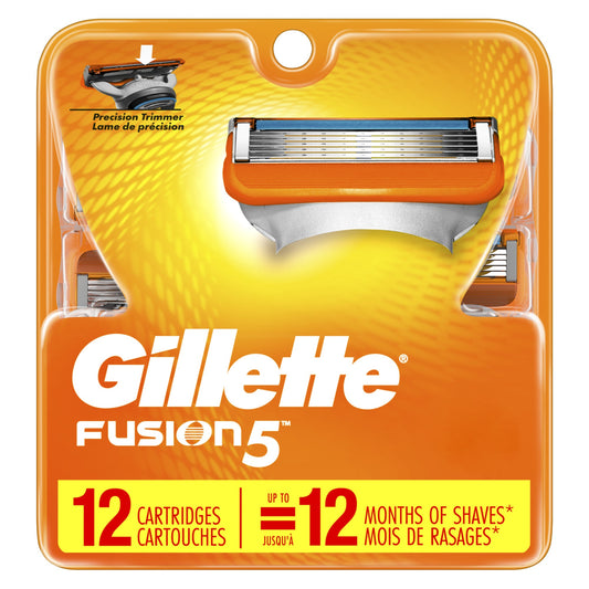 Gillette Blade Refill - Fusion5 - 12 Cartridges