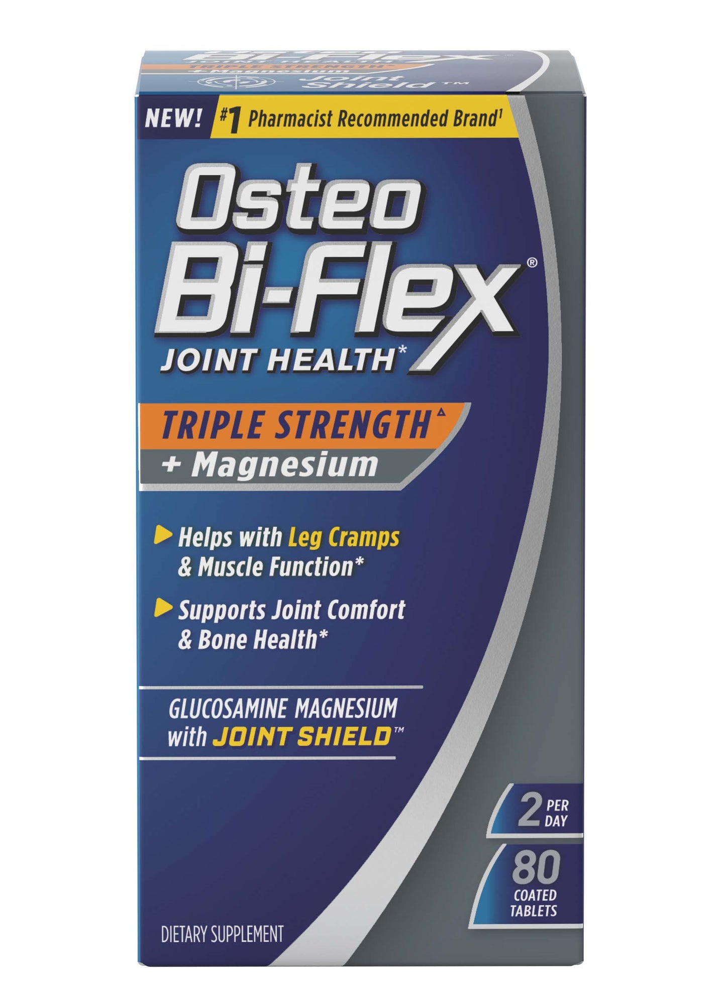 Osteo Bi-Flex - Triple Strength + Magnesium - 80 Ct