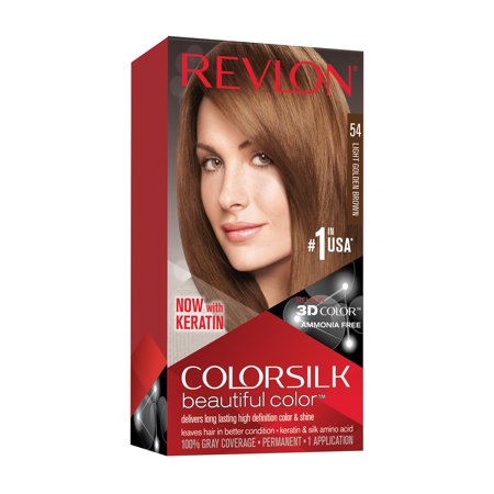 Revlon Hair Color - Color Silk - #54 Light Golden Brown