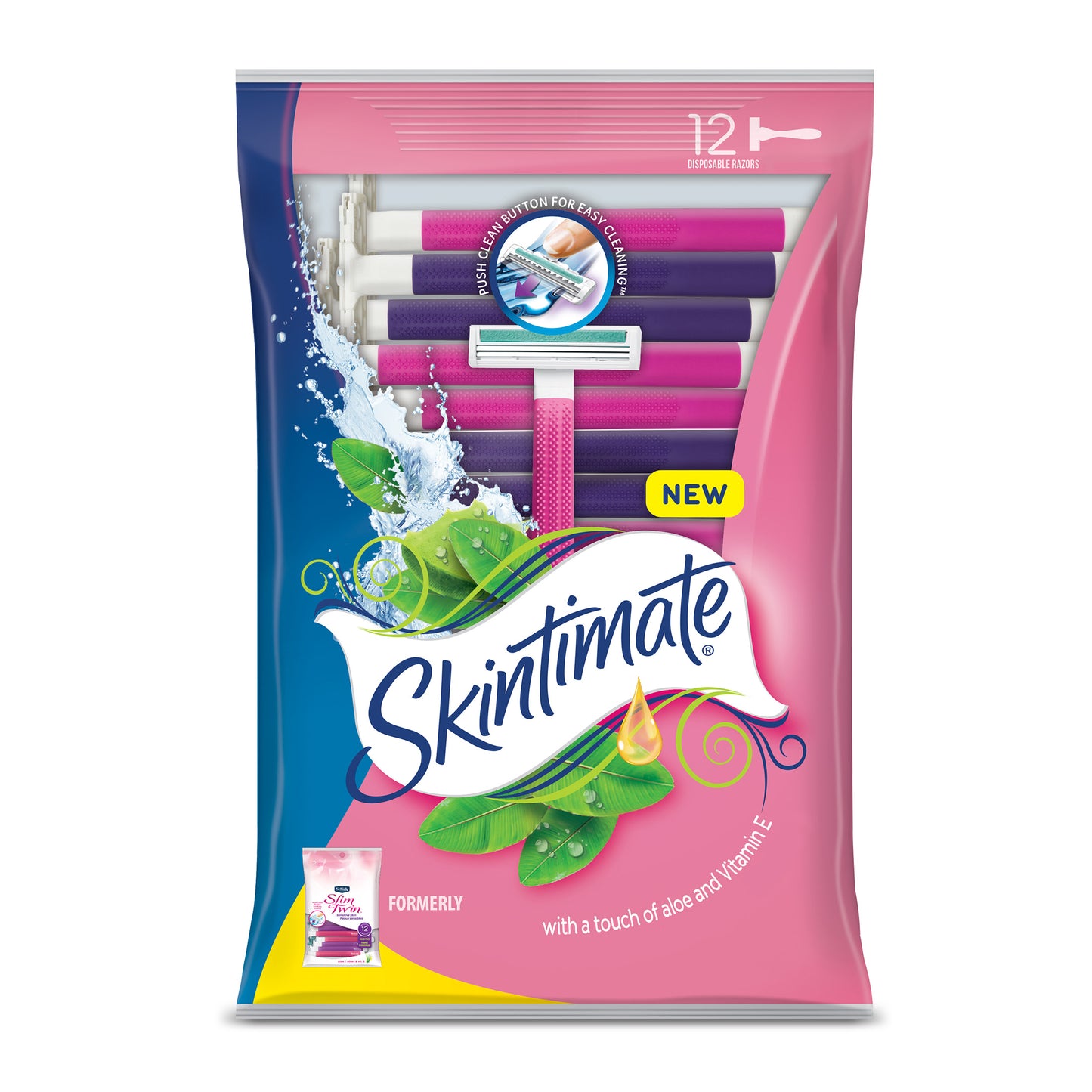 Skintimate - Disposable Razors - 12 Ct