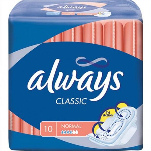 Always - Pads - Classic - Size 1 Normal - 10 Ct