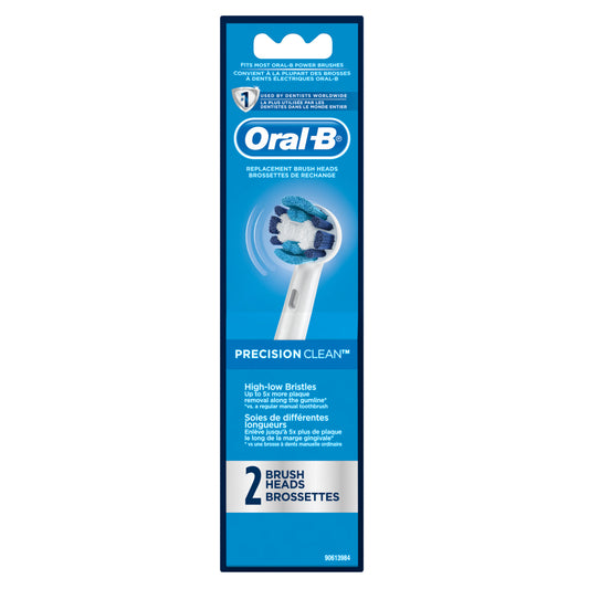 Oral-B - Brush Heads - Precision Clean - 2 Heads