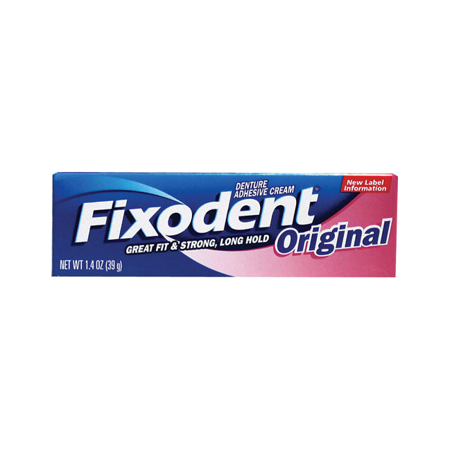 Fixodent Denture Adhesive Cream - Original - 1.4 Oz