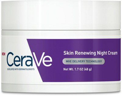 Cerave - Skin Renewing Night Cream Face Moisturizer - 1.7 Fl Oz