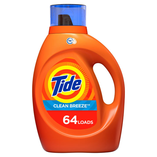 Tide - Liquid Detergent - Clean Breeze - 92 Floz