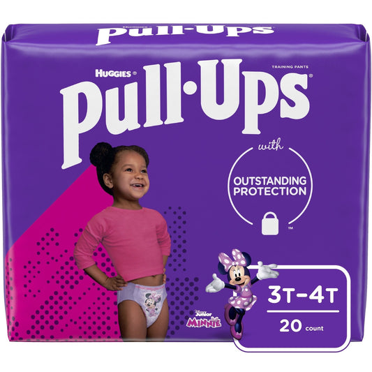 Huggies Diapers - Pull.Ups  Girls 3T-4T - 20Ct