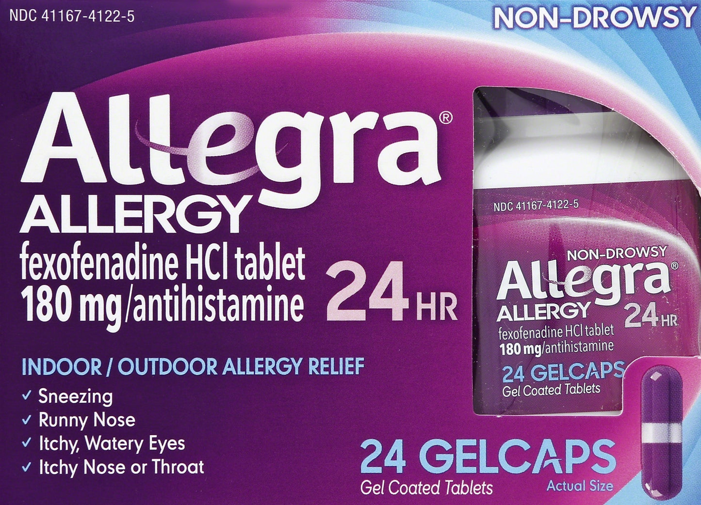 Allegra - Gelcaps - 24 Ct