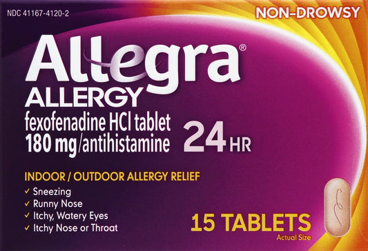 Allegra - Tablets - 15 Ct