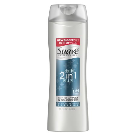 Suave 2in1 - Daily 2in1 Plus - 15 Floz