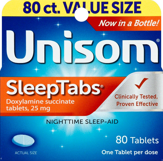 Unisom - Sleeptabs - 80 Tablets