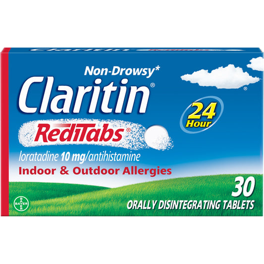 Claritin - Reditab 24 Hours 30 Tablets