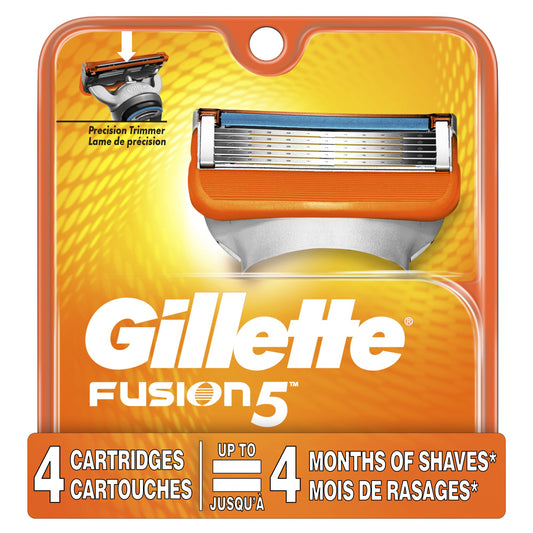 Gillette Blade Refill - Fusion5 Power - 4 Cartridges