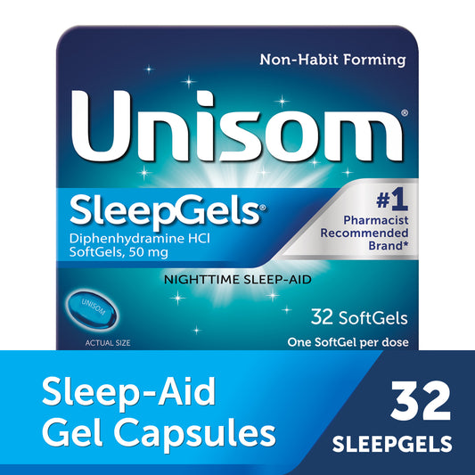 Unisom - Sleep Gels Max/Str 32 Ct