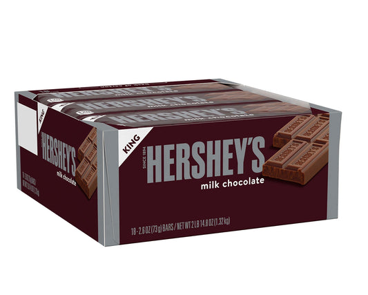 18CT HERSHEY’s Milk King Size 2.6oz