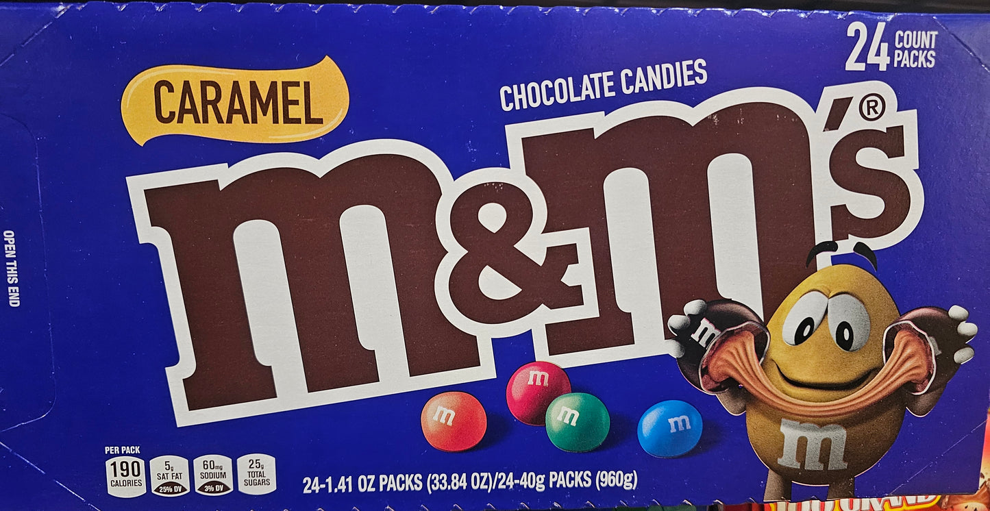 M&M CARAMEL 24 PACK 1.41OZ