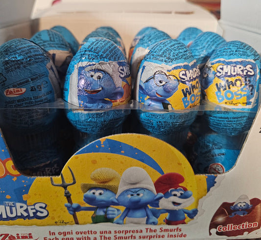 24pk Zaini Smurf Eggs