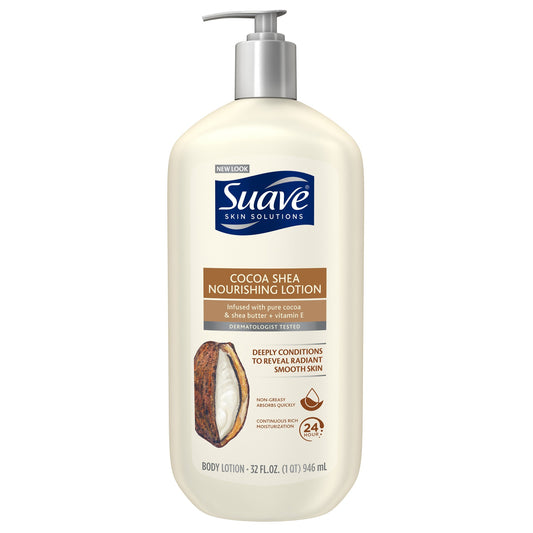 Suave Lotion - Cocoa Shea - 28 Oz