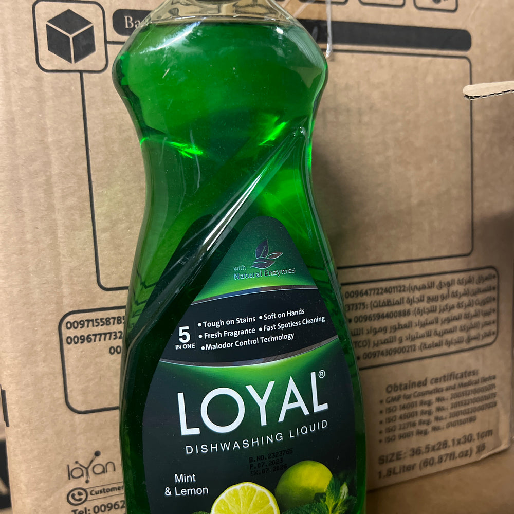 LOYAL Dishwasher Liquid 23.6 oz 12 pack