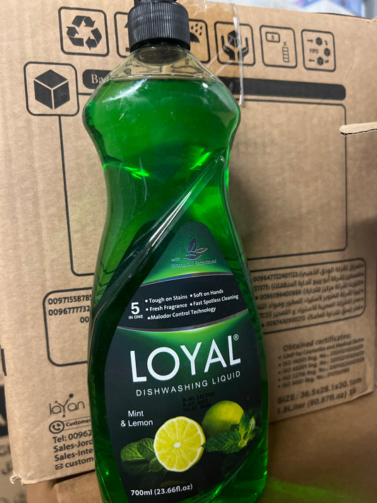 LOYAL Dishwasher Liquid 23.6 oz 12 pack