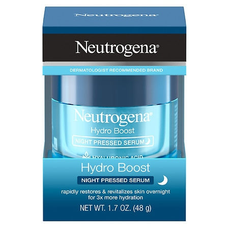 Neutrogena - Hydro Boost Hyaluronic Acid Hydrating Night Serum- 1.7 Oz