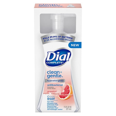 Dial Foaming Hand Wash - Grapefruit - 7.5 Floz