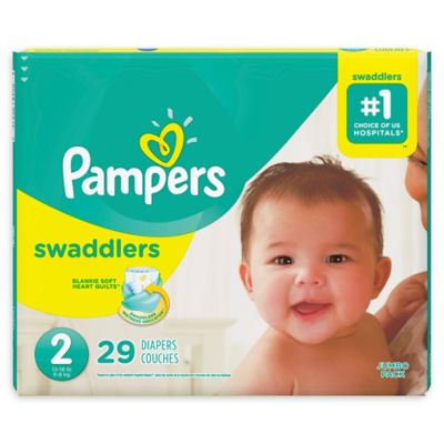 Pampers Diapers - Swaddlers Size 2 29Ct