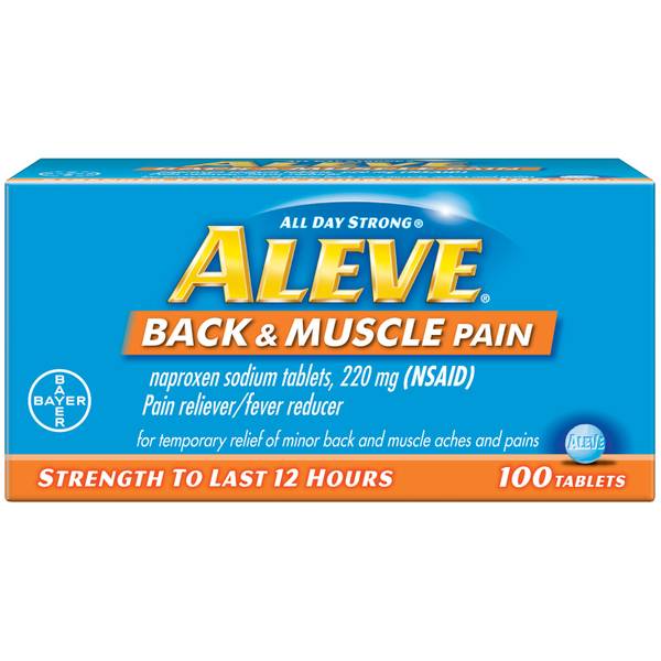 Aleve - Tablets - Back And Muscle Pain - 90 Ct