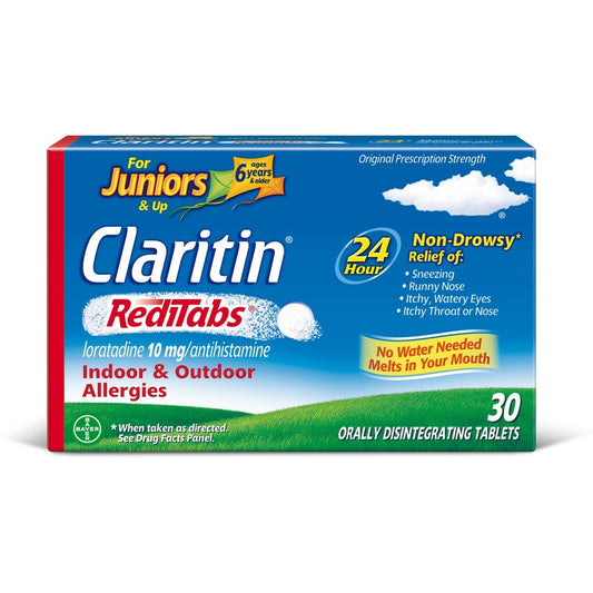 Claritin - Tablets - Juniors Reditabs 30 Ct