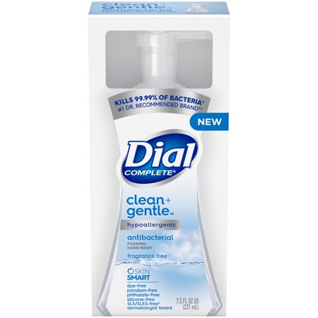 Dial Foaming Hand Wash - Fragrance Free - 7.5 Oz